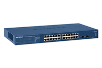Netgear GS724T Managed network switch L3 Gigabit Ethernet (10/100/1000) Blue