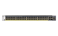 Netgear M4300-52G-PoE+ 550W PSU Managed Gigabit Ethernet (10/100/1000) Power over Ethernet (PoE) 1U Black