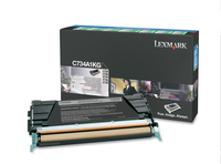 Lexmark C734A1KG Laser cartridge 8000pages Black toner cartridge
