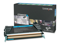 Lexmark C734A1CG Laser cartridge 6000pages Cyan toner cartridge