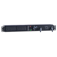 CyberPower MBP15A6 6AC outlet(s) 1U Black power distribution unit (PDU)