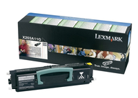 Lexmark X203A11G Laser cartridge 2500pages Black toner cartridge