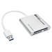 Tripp Lite USB 3.0 SuperSpeed Multi-Drive Memory Card Reader / Writer, Aluminum Case