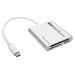 Tripp Lite USB 3.1 Gen 1 USB Type-C (USB-C) Multi-Drive Smart-Card Flash-Memory Media Reader/Writer