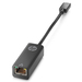 HP V7W66UT cable interface/gender adapter USB Type-C RJ-45 Black