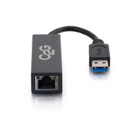 C2G 39700 USB 3.0 RJ-45 Black cable interface/gender adapter