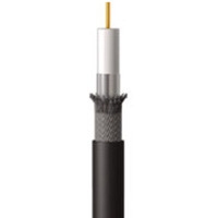 C2G 500ft RG6/U Dual Shield In Wall Coaxial Cable 152.5m Black coaxial cable