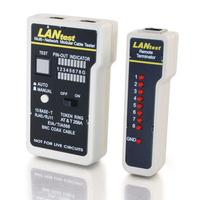 C2G LANtest Network/Modular Cable Test Kit Black,White network analyzer