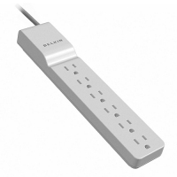 Belkin BE106000-04 1.22m White surge protector