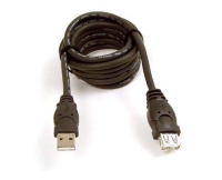 Belkin F3U134B03 0.9m USB A USB A Male Female Black USB cable