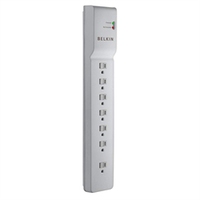 Belkin BE107000-06-CM 7AC outlet(s) 1.83m White surge protector