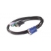 APC 1.8m KVM PS/2 Cable KVM cable Black