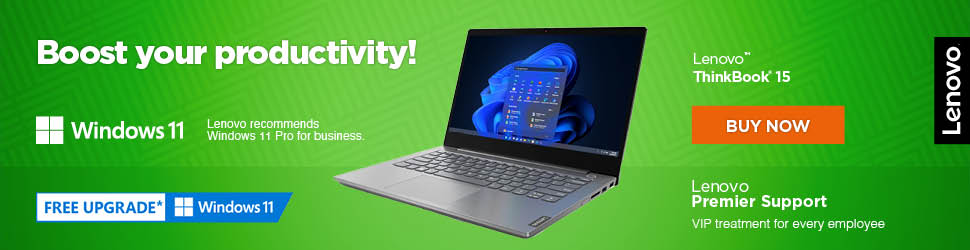Boost your productivity with Lenovo ThinkBook 15
