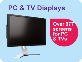 Find professional PC monitors and TV screens from the top brands, with all accessories
